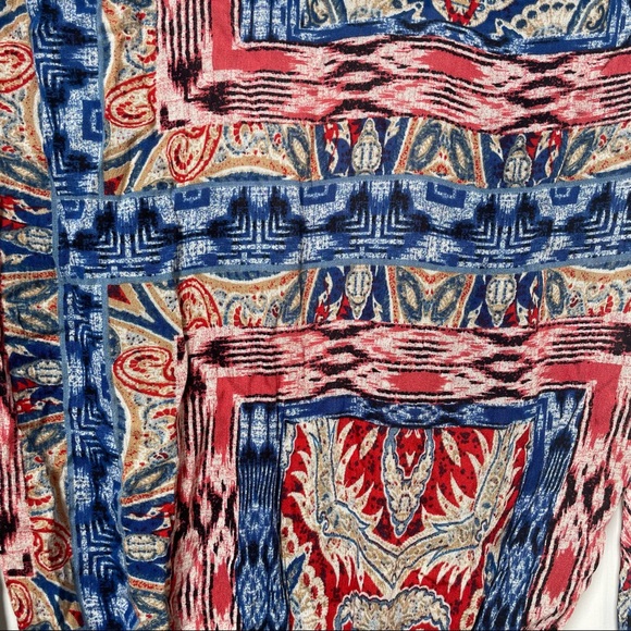 Willy Jays Women's V-neck Multiprint Romper Size Small - Picture 2 of 11